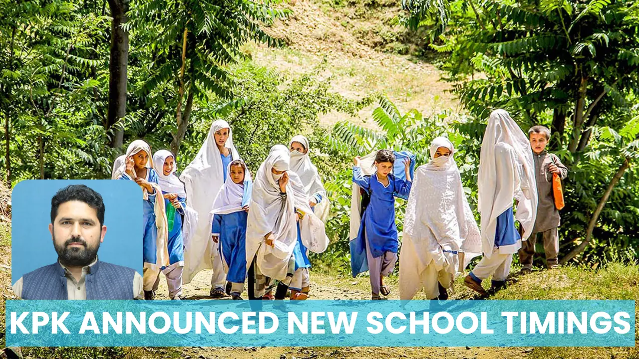 Khyber Pakhtunkhwa School Timings for Winter Announced by CM Sohail Afridi
