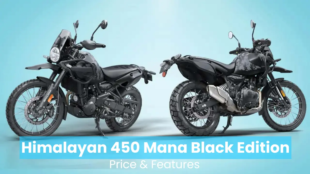 Royal Enfield Himalayan 450 Mana Black Edition Full Details
